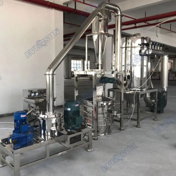 Ultrafine Powder Grinder Machine Eversun,Sieving machine